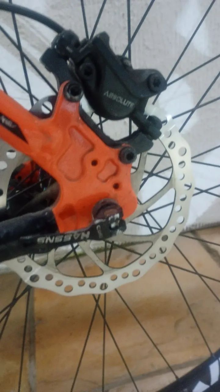 Bicicleta absolute Nero 4 laranja  - Foto 5