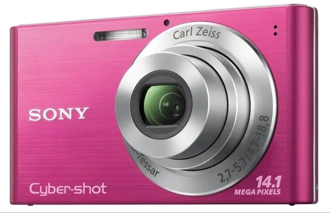Camera Digital Sony Cyber shot 14.1 Dsc-W320 Rosa - Câmeras e