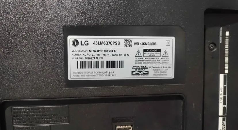 SMART TV 43? MARCA LG - NOVA  - Foto 4