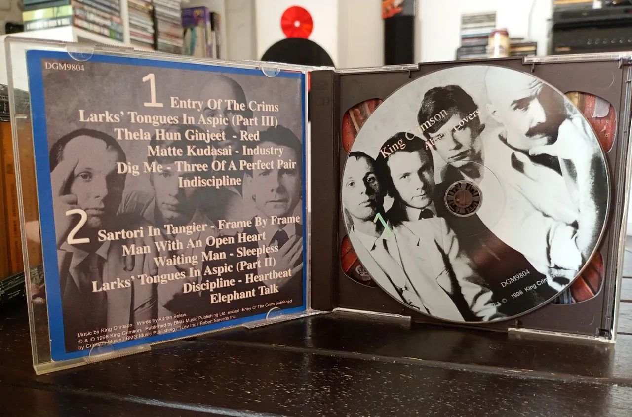 Cd KING CRIMSON Absent Lovers Duplo Importado  - Foto 3