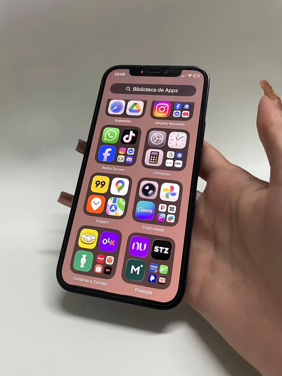 iPhone 12 black 128gigas