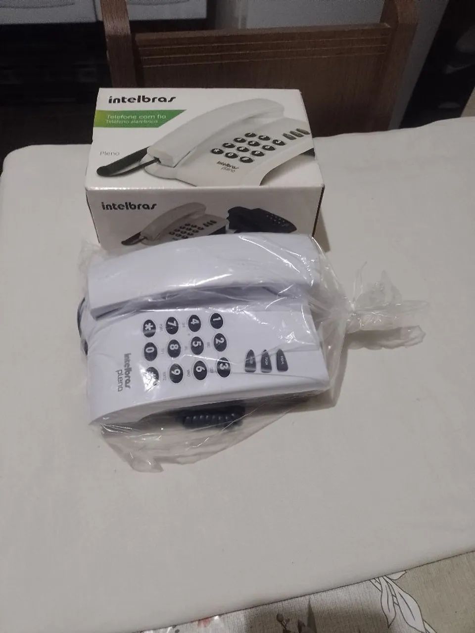 Telefone com fio Intelbras pleno com chave  - Foto 2
