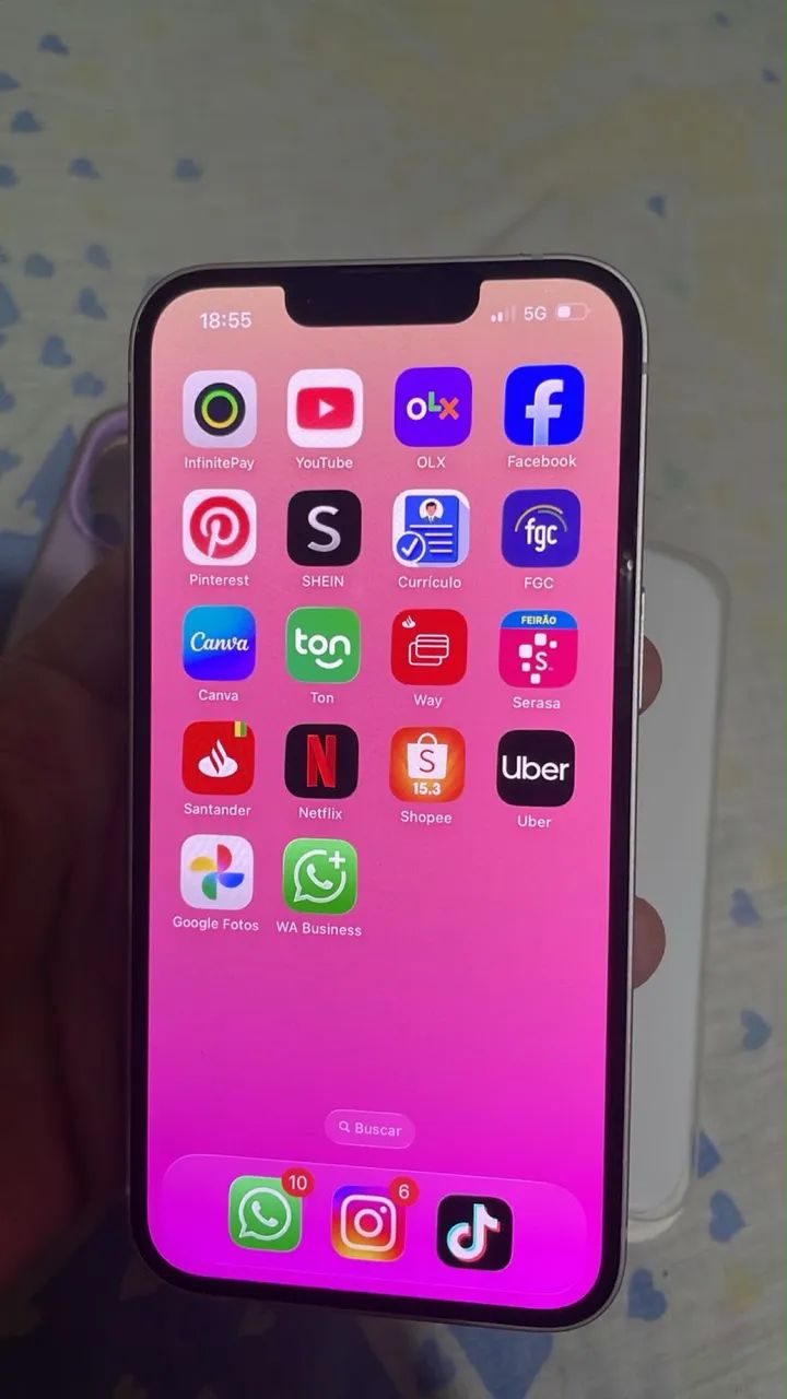 iPhone 13 256 branco | Original  - Foto 3