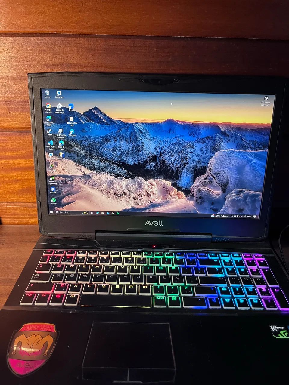 Notebook avell 