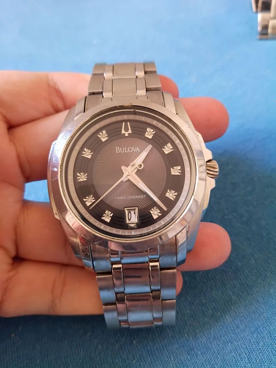 Relógio Bulova Precisionist Aço Inox (Ponteiro Contínuo / Original)