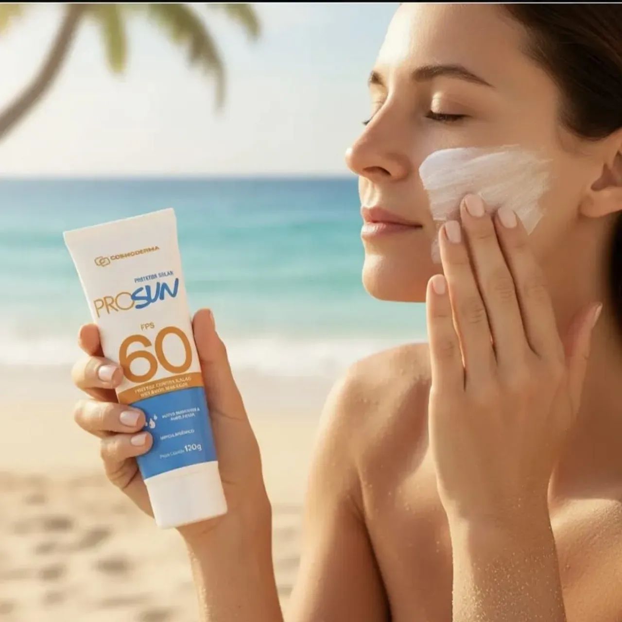 Protetor Solar 60 ProSun cosmoderma 200g - Foto 2