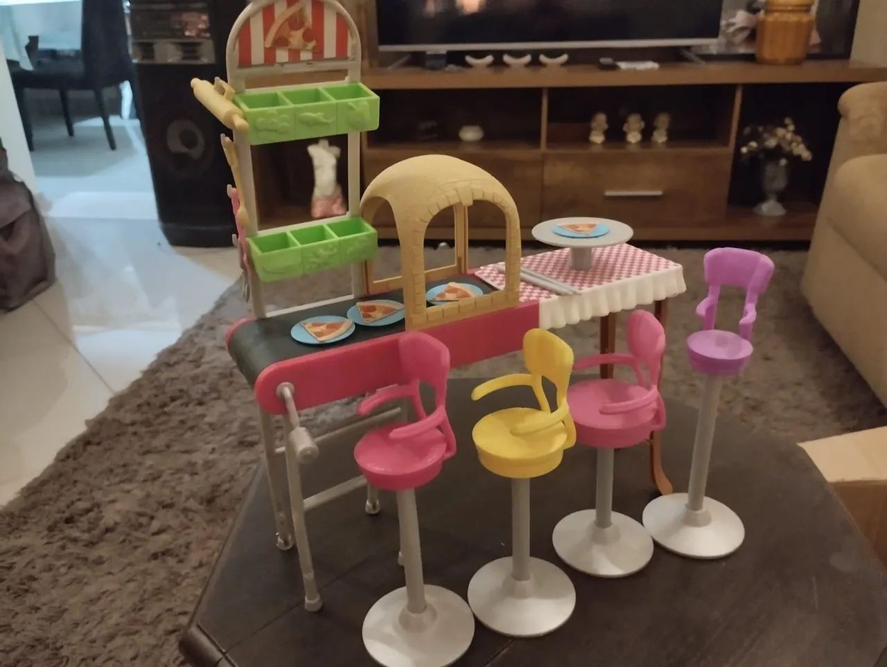 Playset Barbie Pizzaria Original
