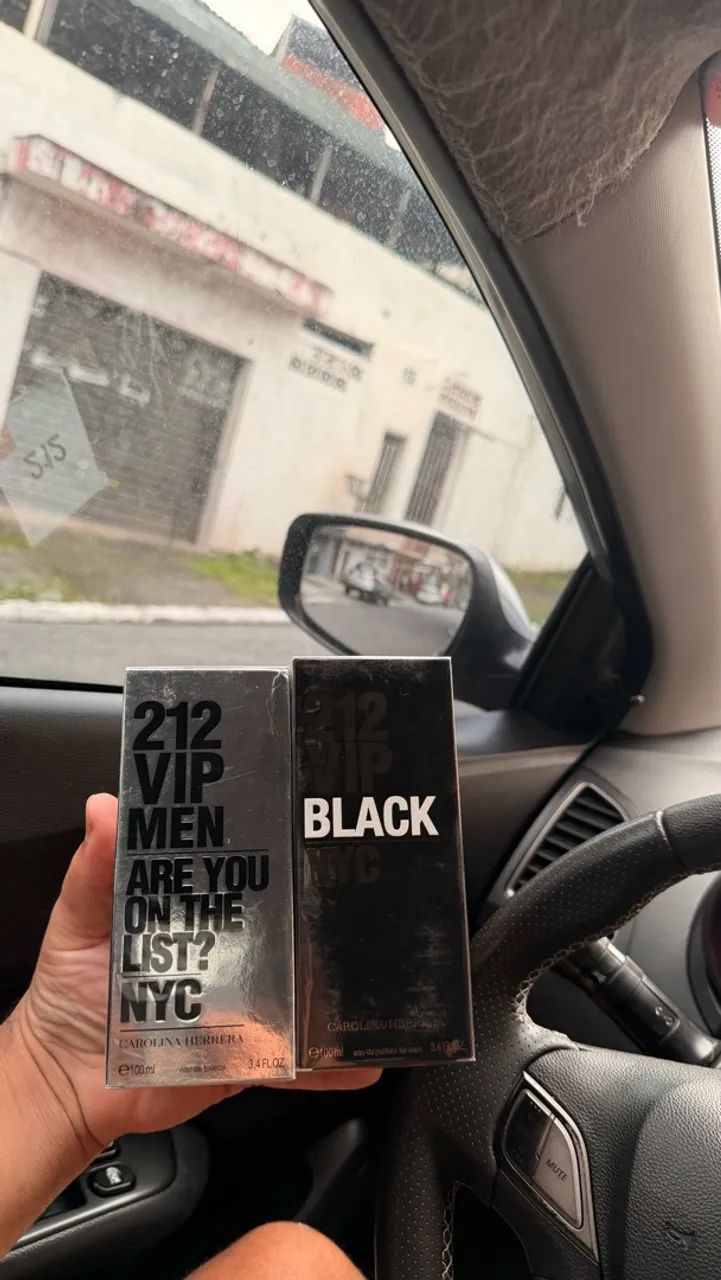 212 vip e 212 vip black 100ml  - Foto 4