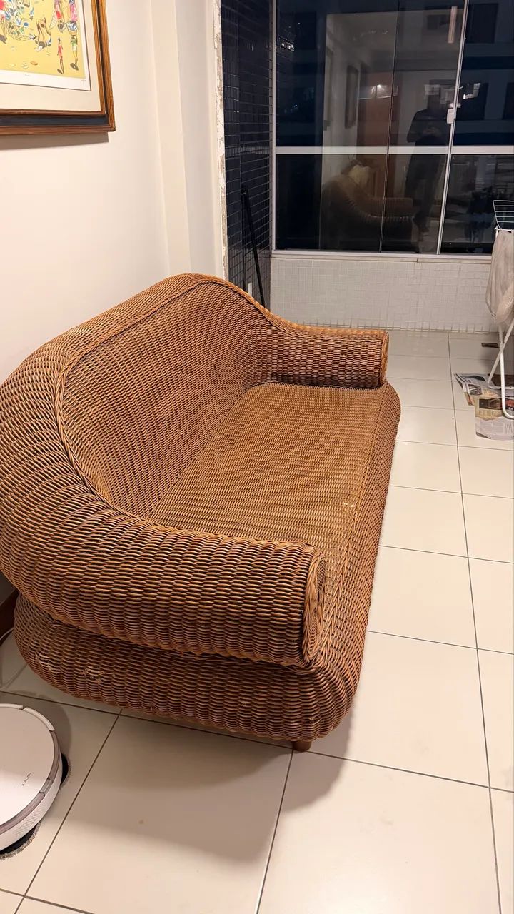 Sofa palha italiana 2x1m - Foto 5