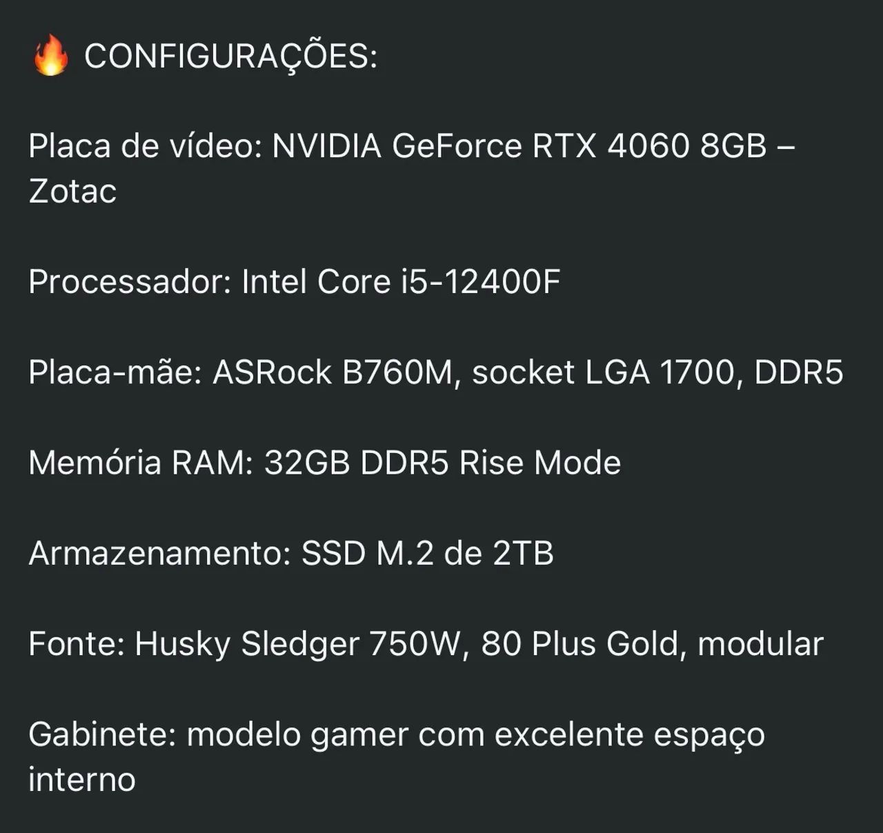 Pc gamer ddr5 - Foto 4