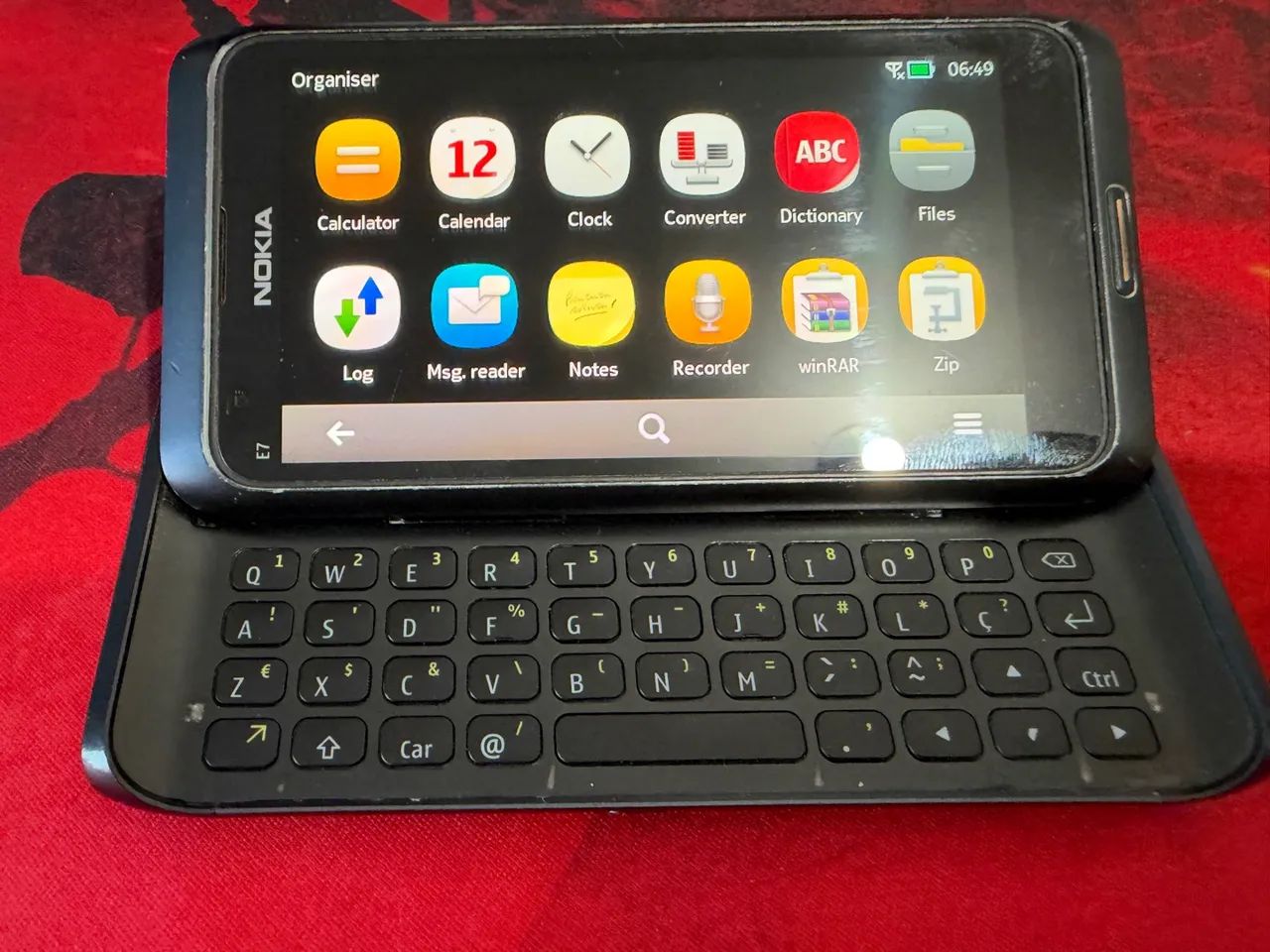 Nokia E7 relíquia funcionando menos chip celular - Foto 3