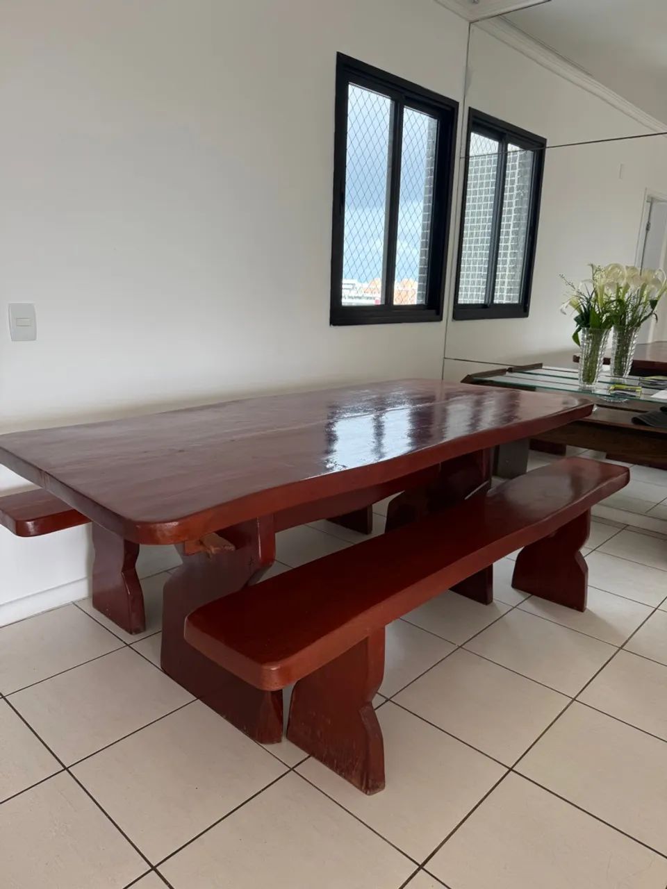 Mesa de Massaranduba 2,0 x 0,85 m