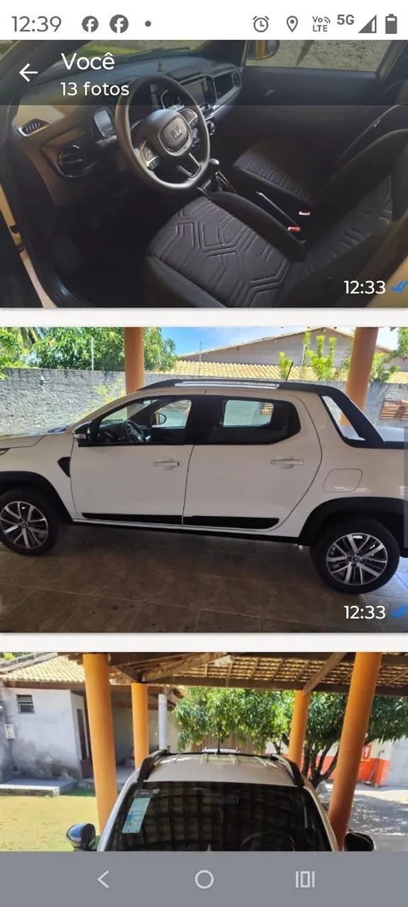 Fiat Strada Volcano 1.3 Flex 8V CD 2025 - Foto 4