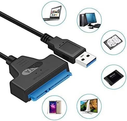 Cabo Adaptador Sata P/USB 3.0 - Foto 5