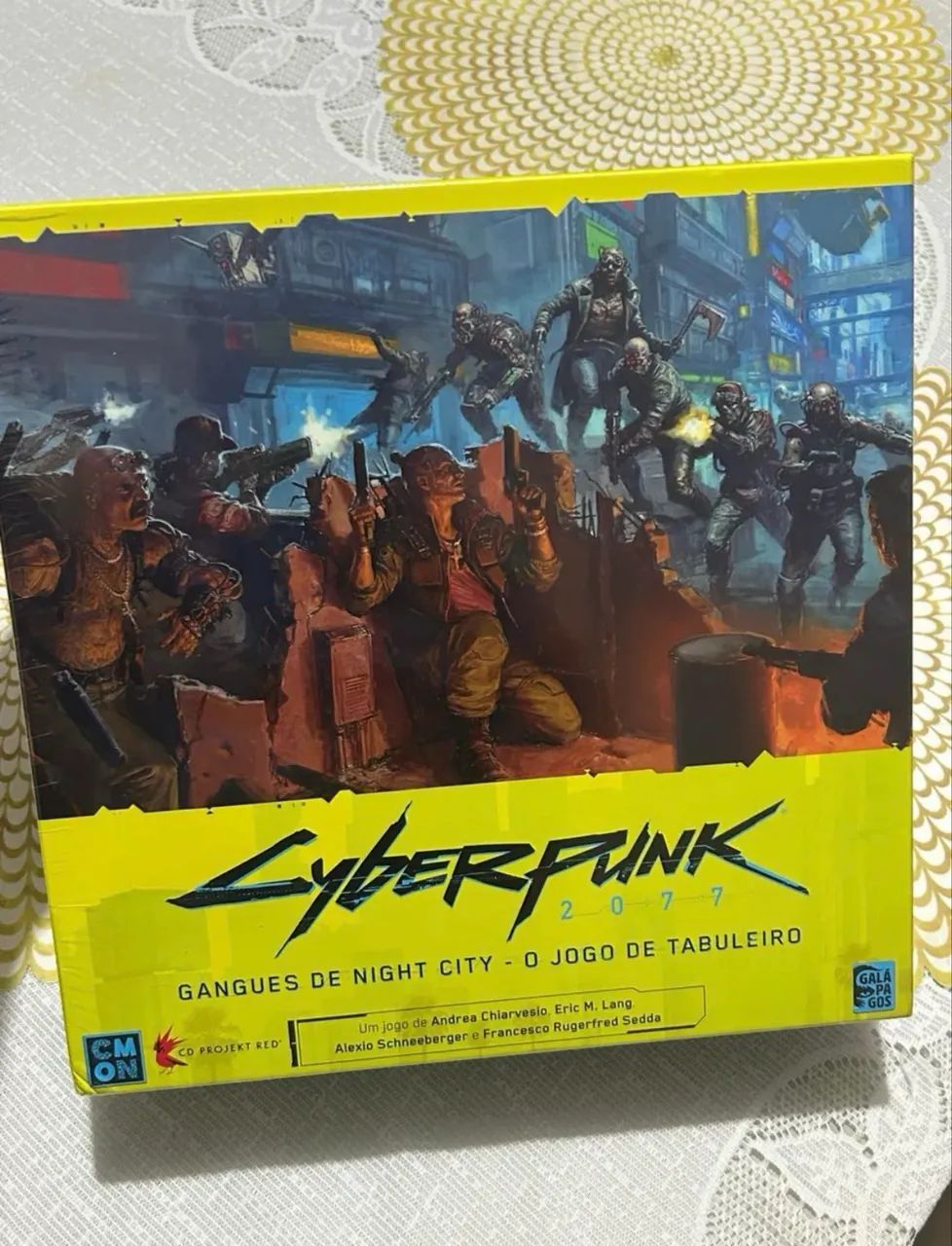Jogo de tabuleiro (RPG de mesa) Cyberpunk 2077