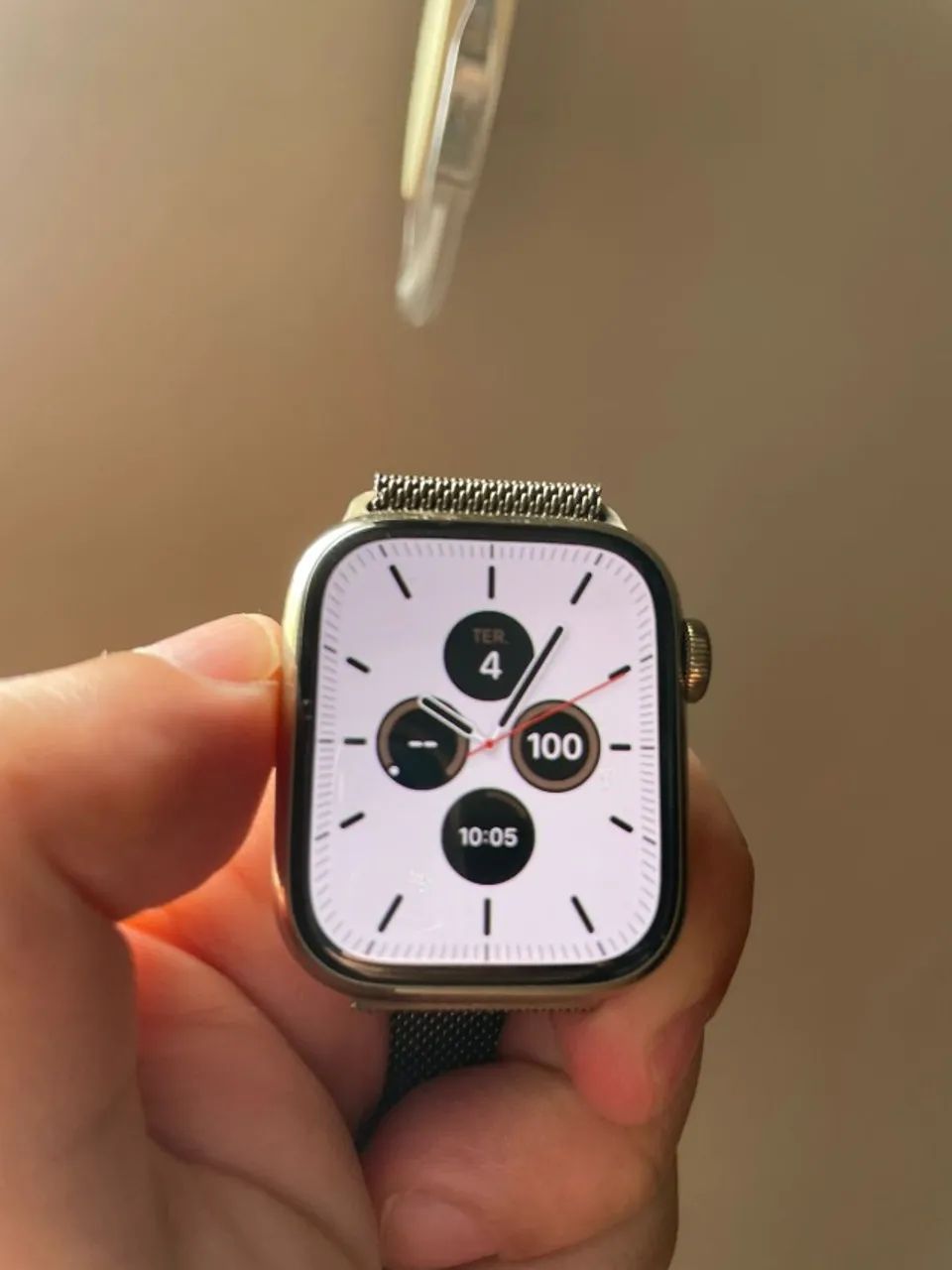 Apple Watch Série 7 Dourado - Foto 5