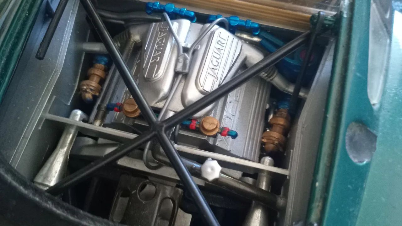 Miniatura jaguar na escala 1:12  - Foto 4
