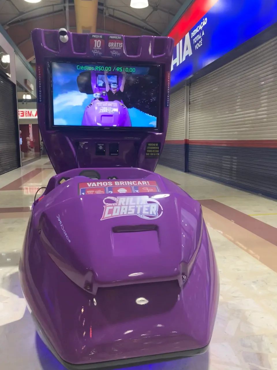 SIMULADOR DE REALIDADE VIRTUAL RILIX COASTER - Foto 5