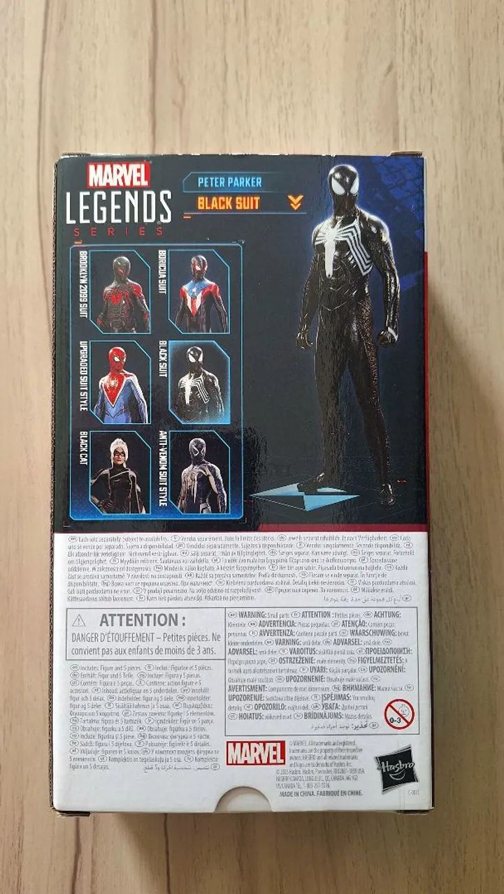 Spiderman Gameverse Black Suit Homem Aranha - Foto 2