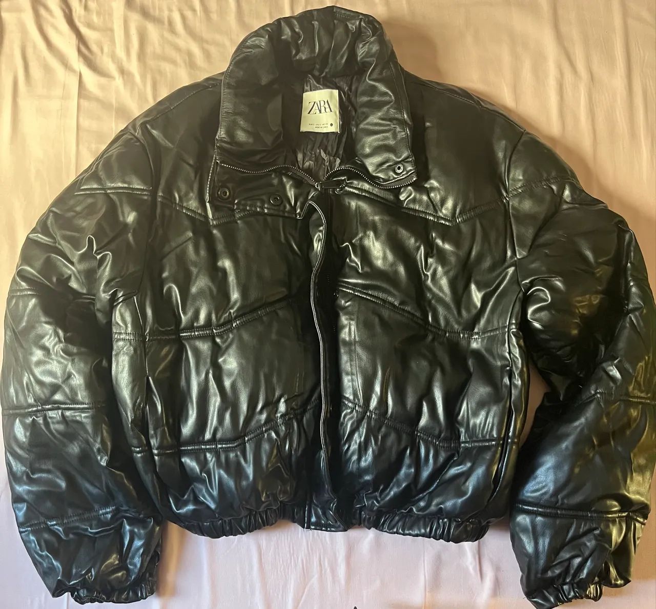 PUFFER ZARA TAMANHO M - Foto 5