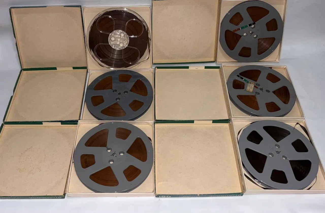 18 fitas de rolo tamanho 7 polegadas . Para gravafor akai, teac, pionner...s  - Foto 3