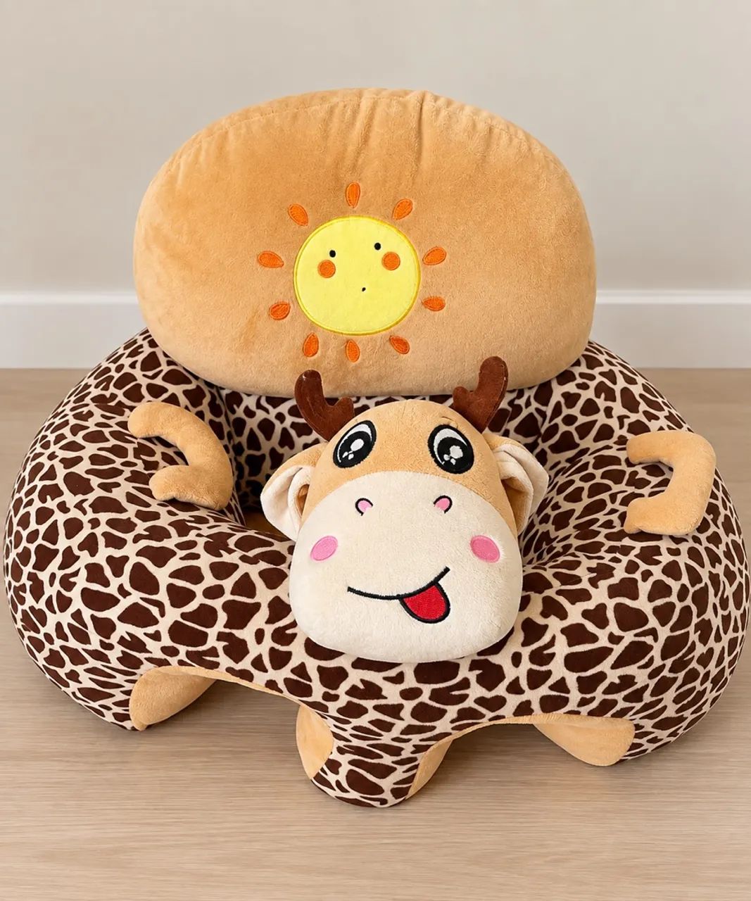 Assento para Bebê Girafa - Almofada de Apoio Infantil