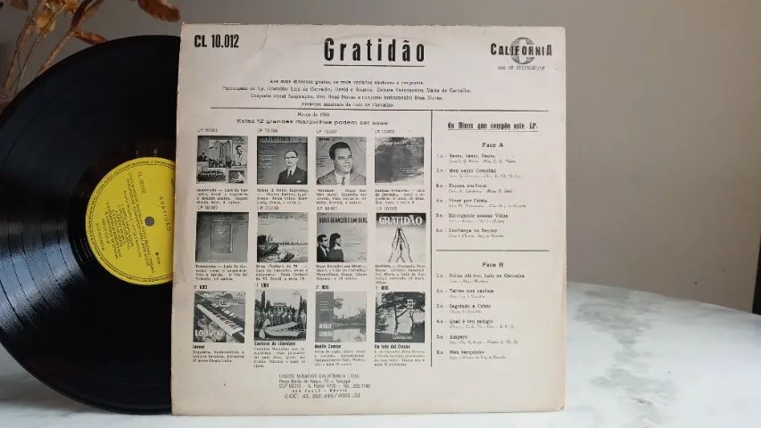 lp vinil - gratidão 1975 - gospel - Foto 4