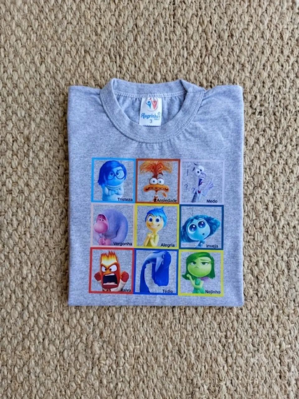 Camiseta infantil Divertidamente - Foto 2