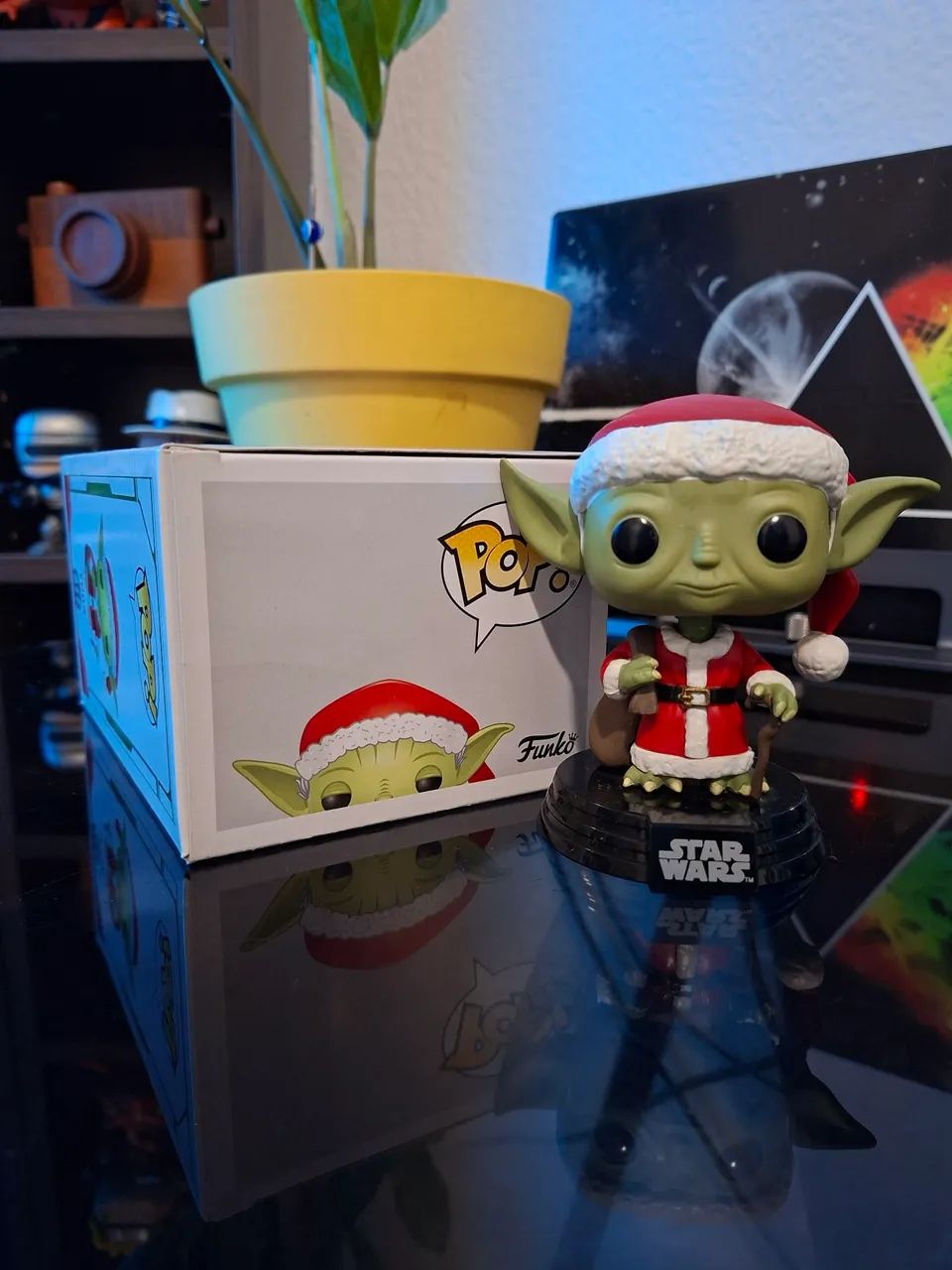 Funko Pop Star Wars Yoda Natal Natalino Christmas 277 Original  - Foto 3