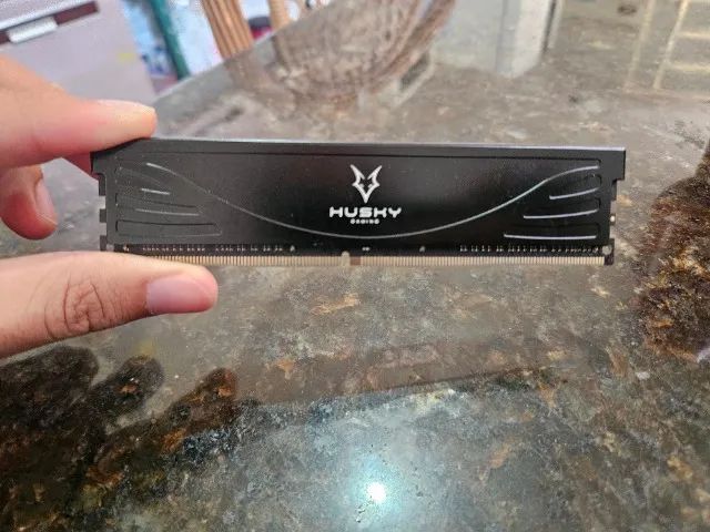 Memória RAM Gamer Husky Gaming, 8GB, 2666MHz, DDR4, CL19, Preto - Foto 2