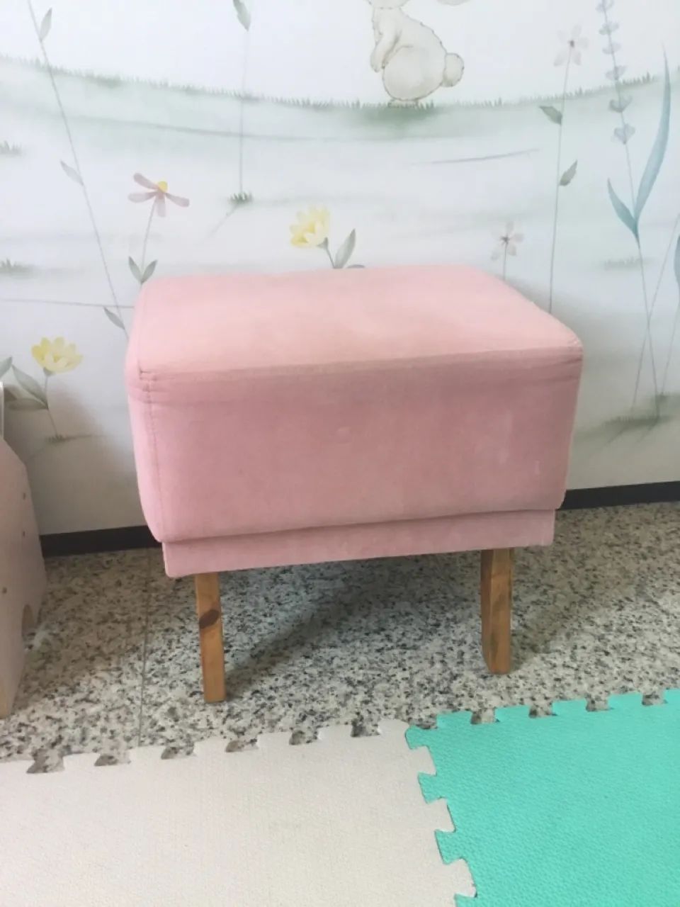 Cadeira de amamentação com puff - Foto 2