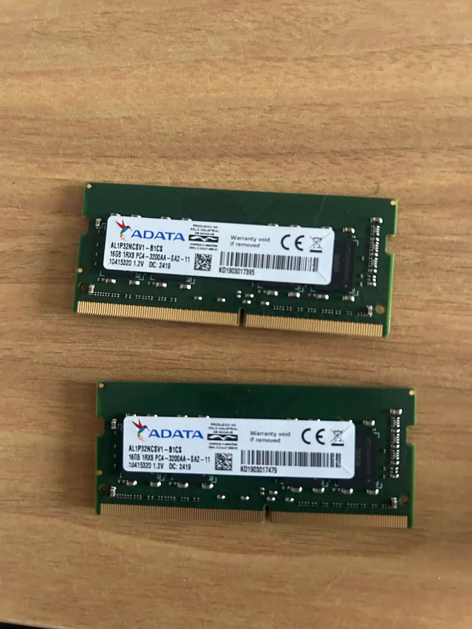 Memoria DDR4 16gb 3200