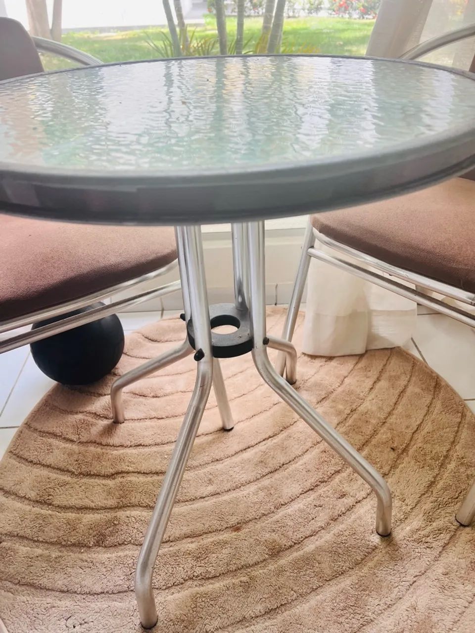 Conjuntos de mesa e cadeira para varanda  - Foto 4