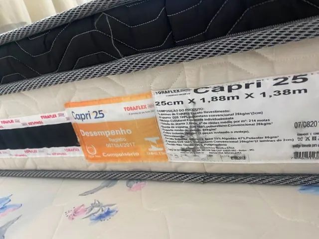 Colchão Casal Mola Ensacada Boa Forma Capri - Foto 2