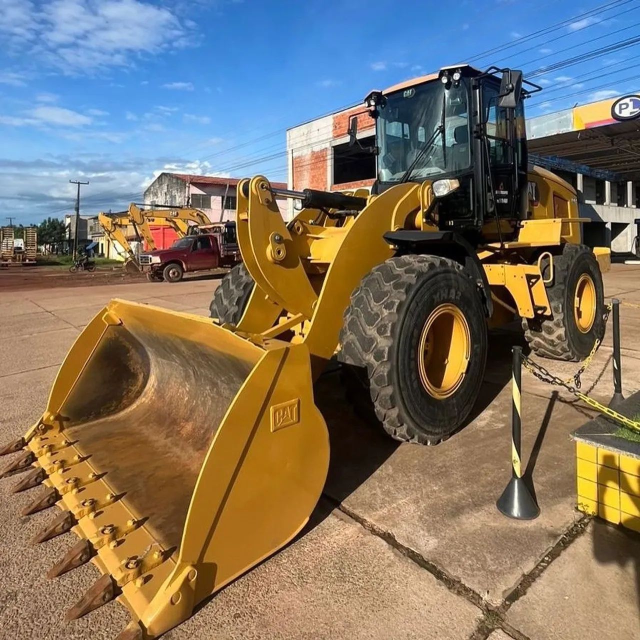 Pá carregadeira 924k 