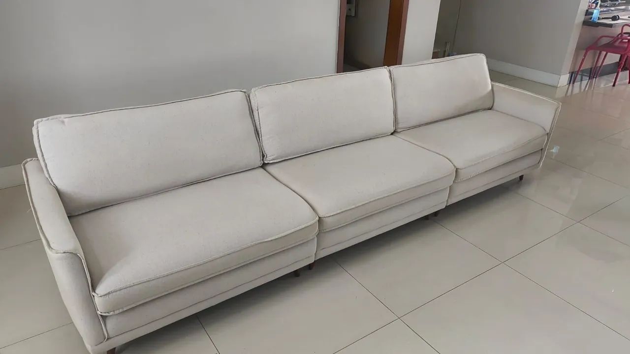 Sofá novíssimo, moderno e confortável - Foto 2