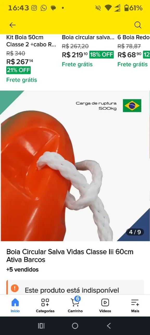 Bóia Salva Vidas  - Foto 4