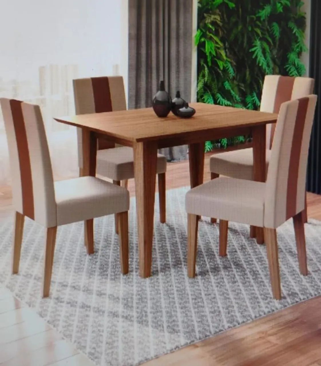 VENDO CONJUNTO DE MESA COM CADEIRAS