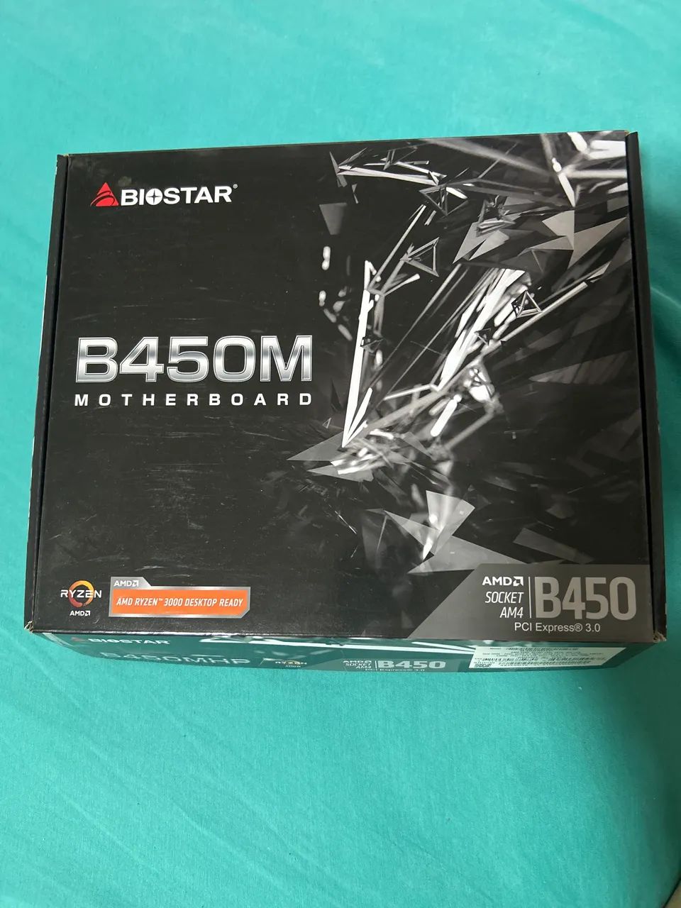 Placa Mãe B450M Biostar NOVO