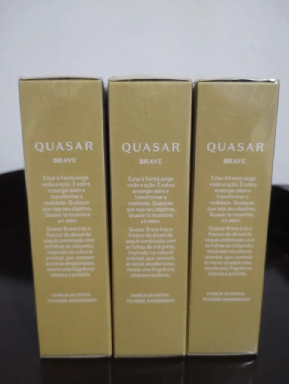 PERFUME QUASAR BRAVE O BOTICARIO 100ML R$ 139,90 CADA .  - Foto 3