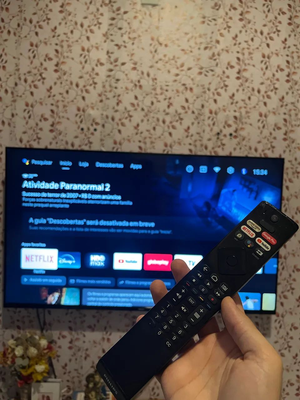 Tv Smart 55 polegadas 4K - Philips 