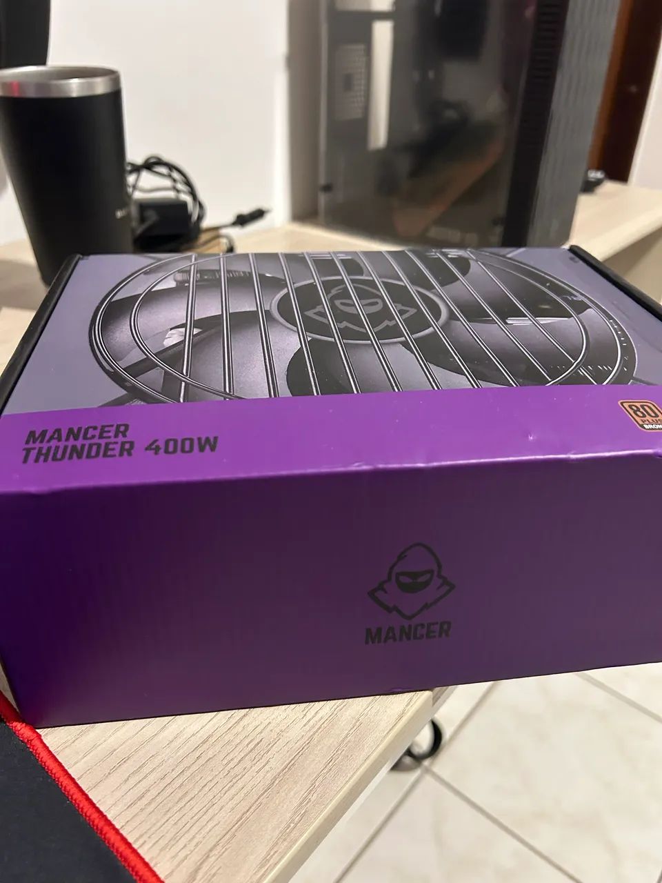 Fonte MANDER 400 W 80 plus bronze NOVA - Foto 3
