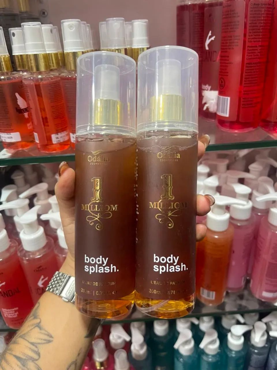 BODY SPLASH ODÁLIA COSMÉTICOS 200ML - Foto 4