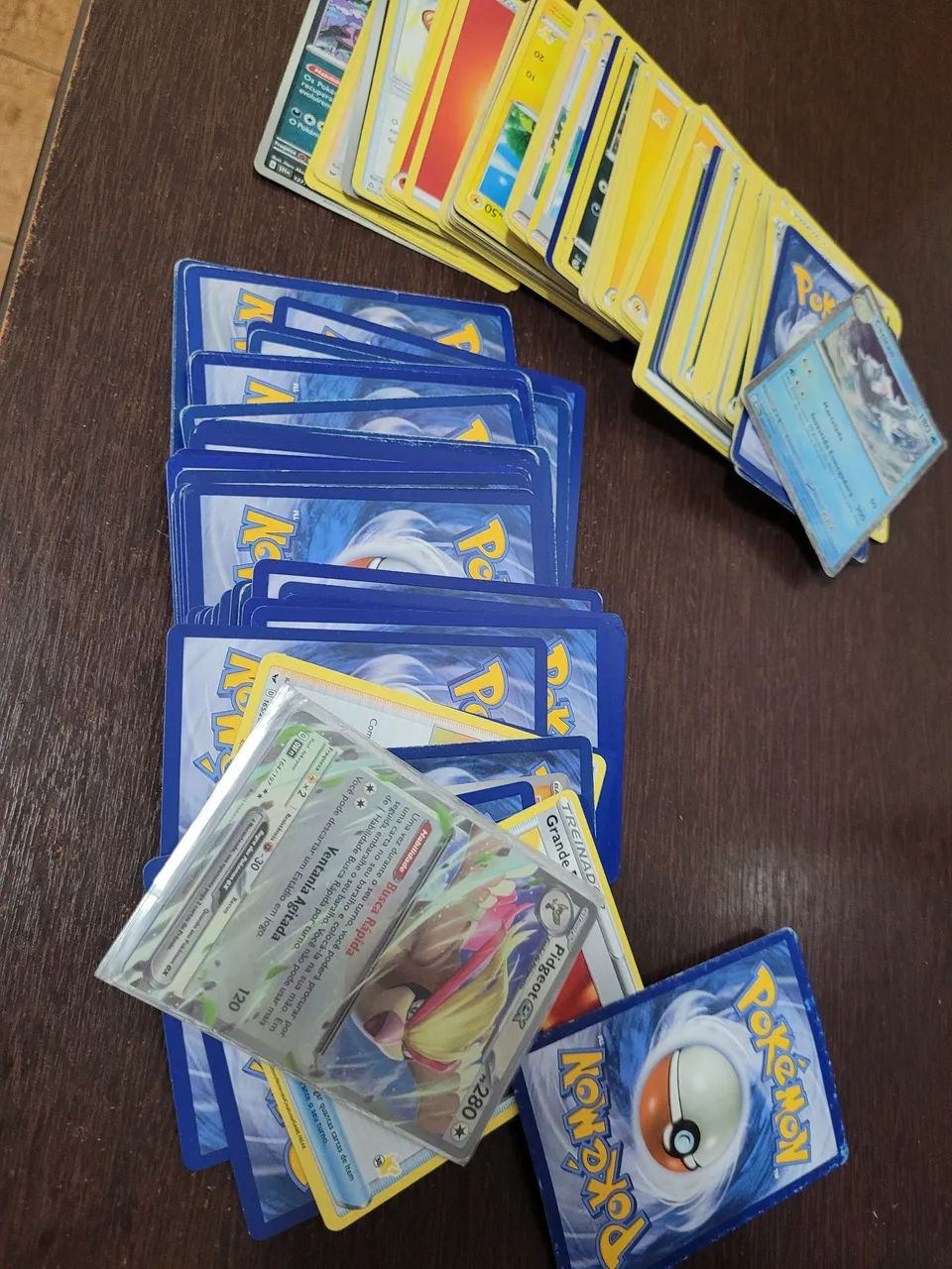 Cartinhas pokemon estampas ilustradas 160 cartinhas - Foto 3