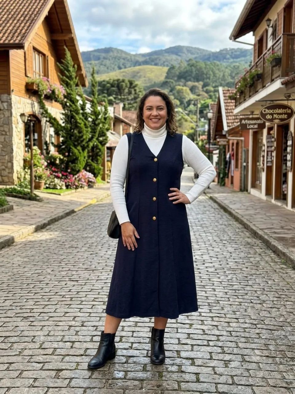 Vestido MIDI evasê G