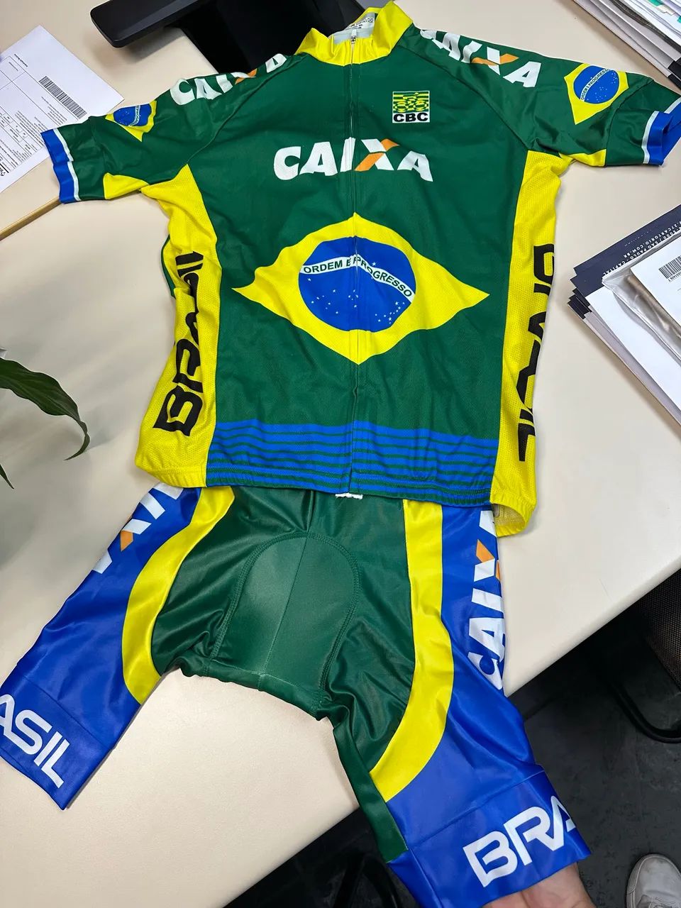 Conjunto de Ciclismo BRASIL 