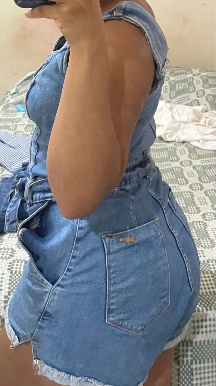 Macacão jeans  - Foto 2