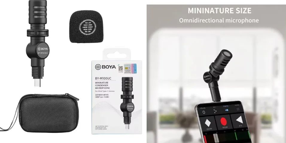 Microfone BOYA BY-M100UC  - Foto 5