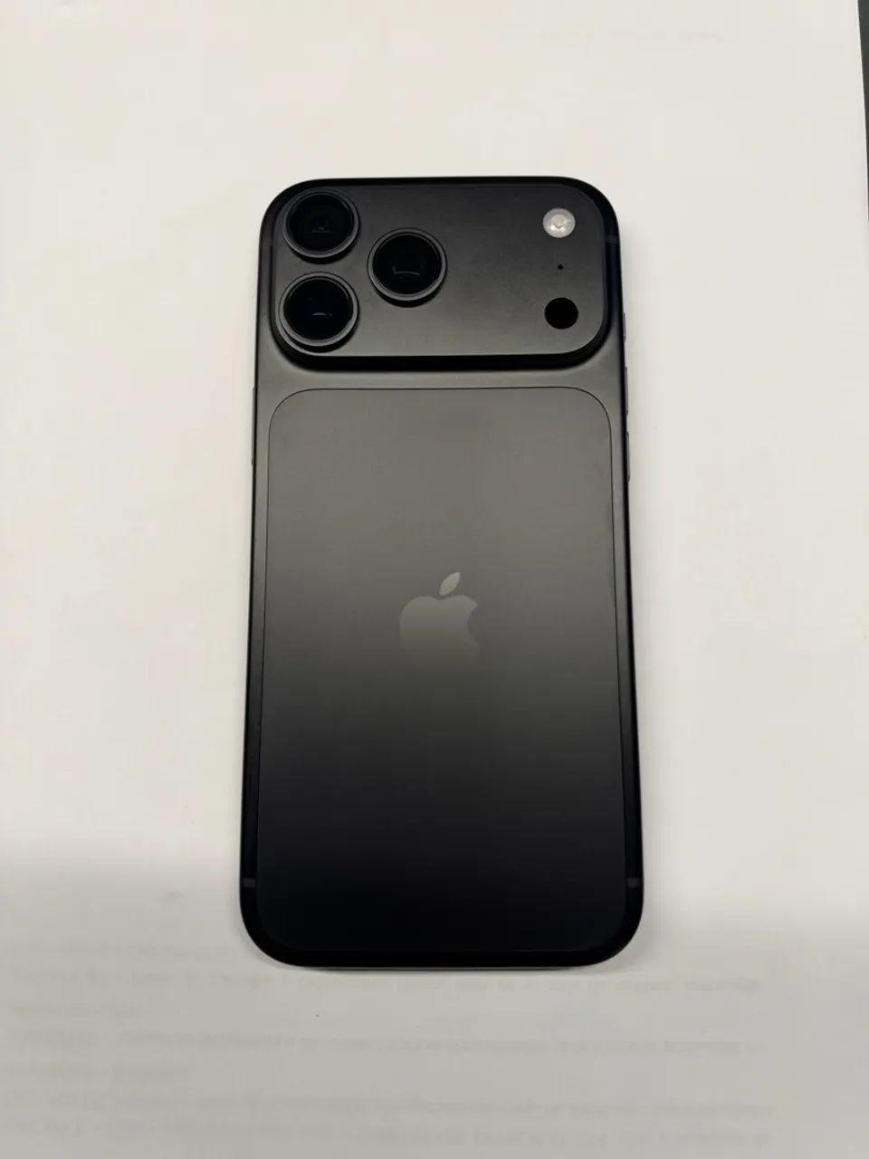iPhone 18 Pro Max preto (256gb) zero