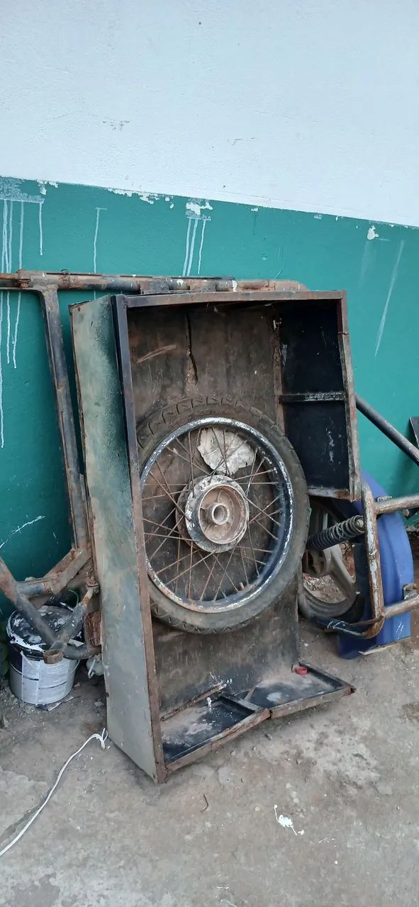 Carretinha para moto  - Foto 4